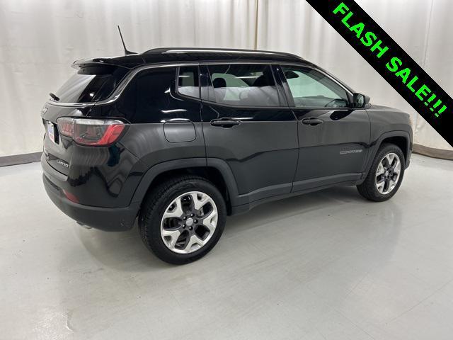 used 2021 Jeep Compass car, priced at $18,494