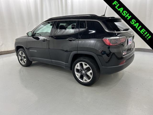 used 2021 Jeep Compass car, priced at $18,494