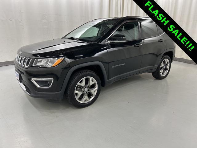 used 2021 Jeep Compass car, priced at $18,494