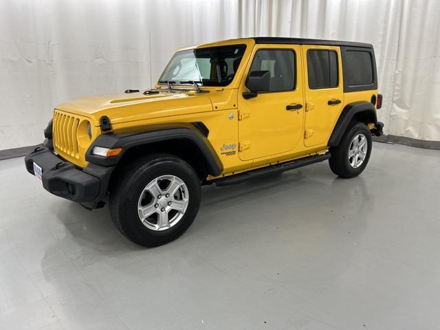 used 2021 Jeep Wrangler Unlimited car, priced at $27,994