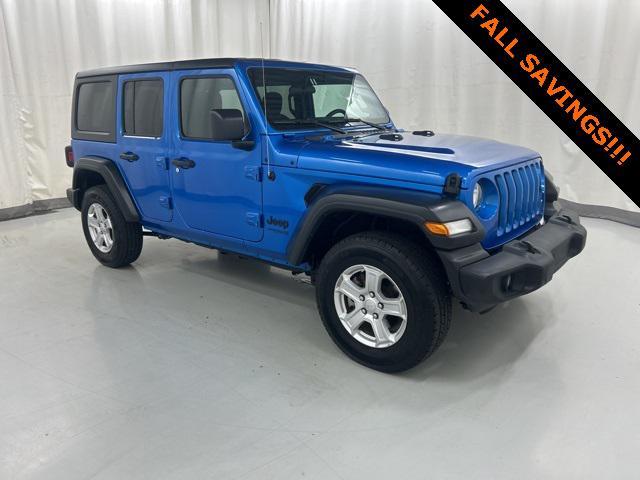 used 2022 Jeep Wrangler Unlimited car, priced at $30,444