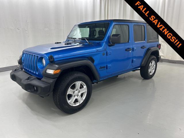 used 2022 Jeep Wrangler Unlimited car, priced at $30,444