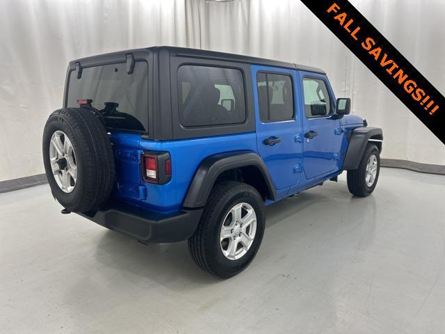 used 2022 Jeep Wrangler Unlimited car, priced at $30,444