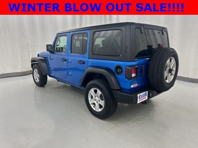 used 2022 Jeep Wrangler Unlimited car, priced at $26,994