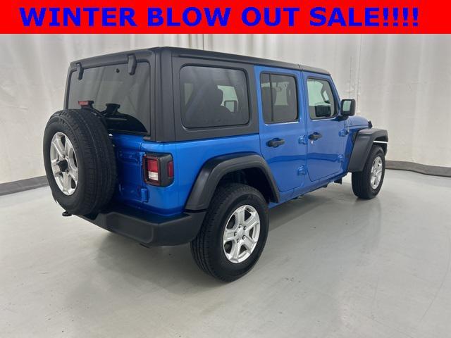 used 2022 Jeep Wrangler Unlimited car, priced at $26,994