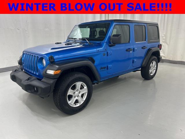 used 2022 Jeep Wrangler Unlimited car, priced at $26,994