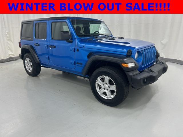 used 2022 Jeep Wrangler Unlimited car, priced at $26,994