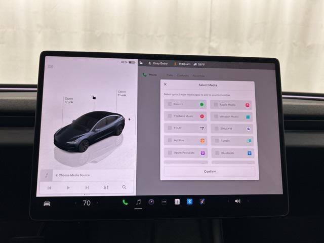 used 2024 Tesla Model 3 car, priced at $33,400