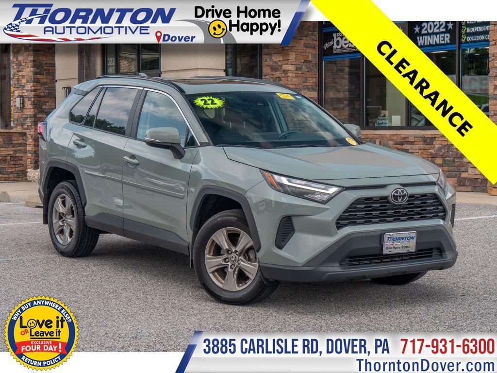 used 2022 Toyota RAV4 car, priced at $31,600