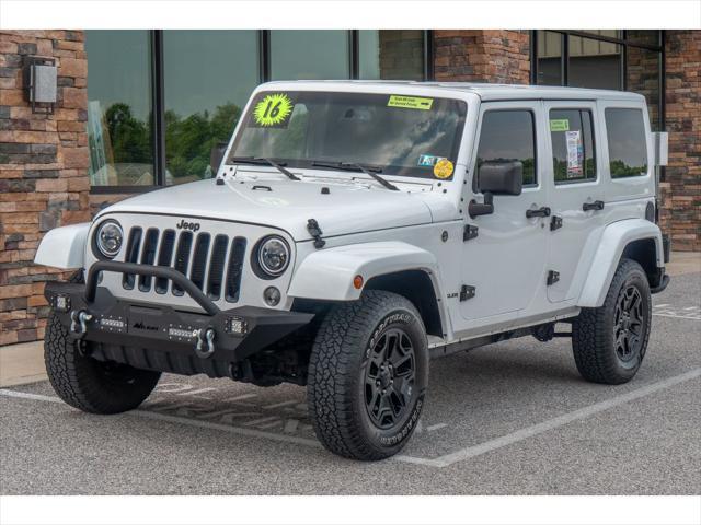 used 2016 Jeep Wrangler Unlimited car, priced at $22,986