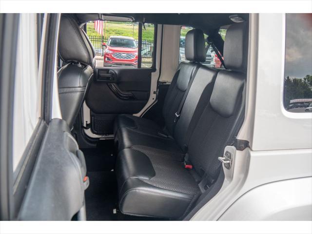 used 2016 Jeep Wrangler Unlimited car, priced at $22,986