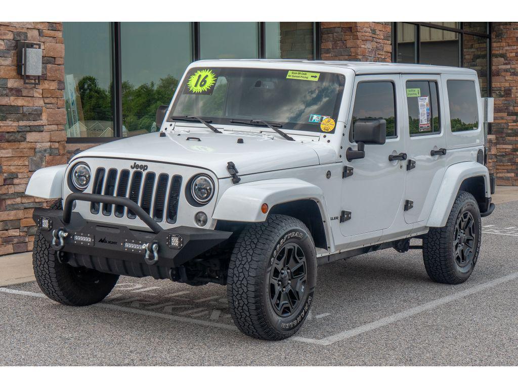 used 2016 Jeep Wrangler Unlimited car, priced at $20,988