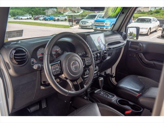 used 2016 Jeep Wrangler Unlimited car, priced at $22,986
