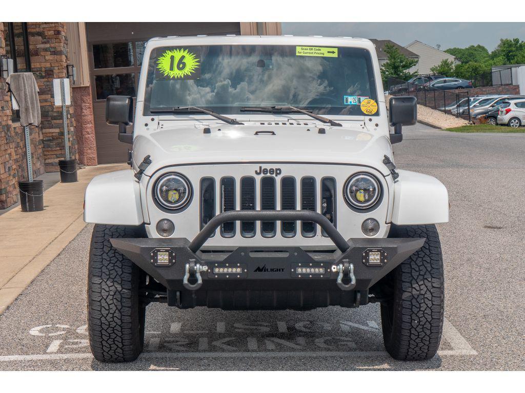 used 2016 Jeep Wrangler Unlimited car, priced at $20,988