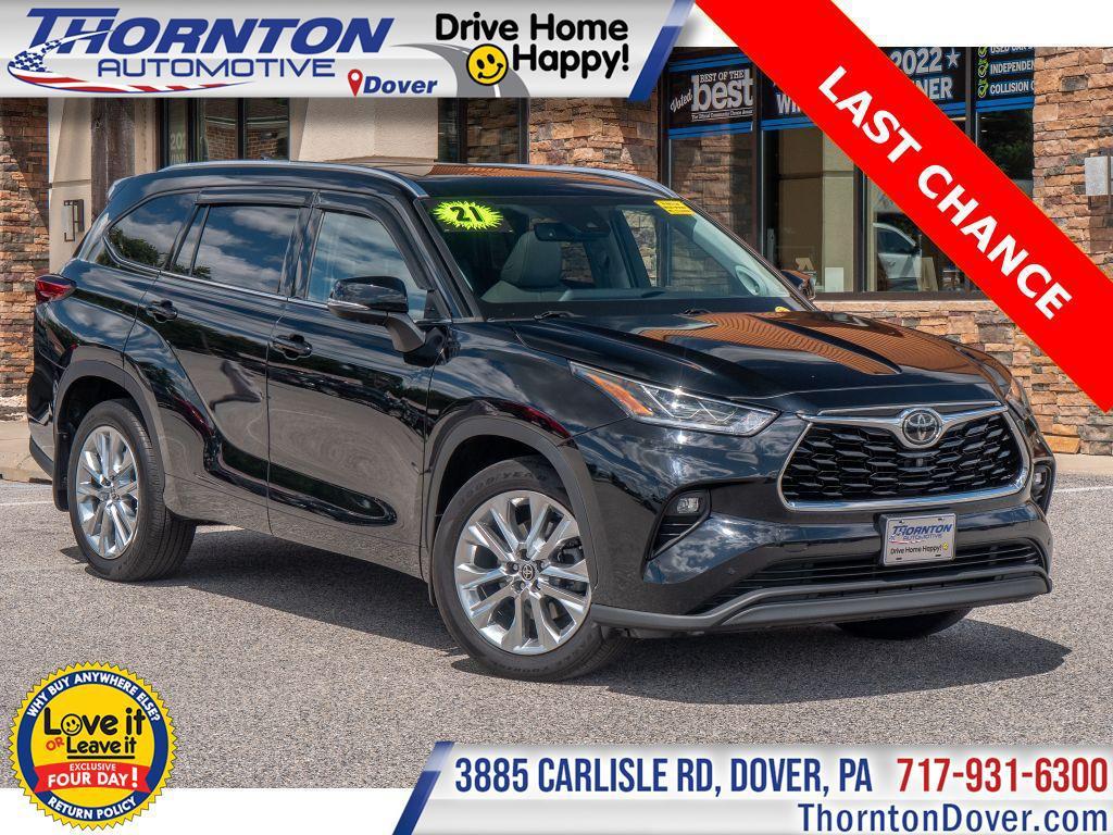 used 2021 Toyota Highlander car, priced at $36,750
