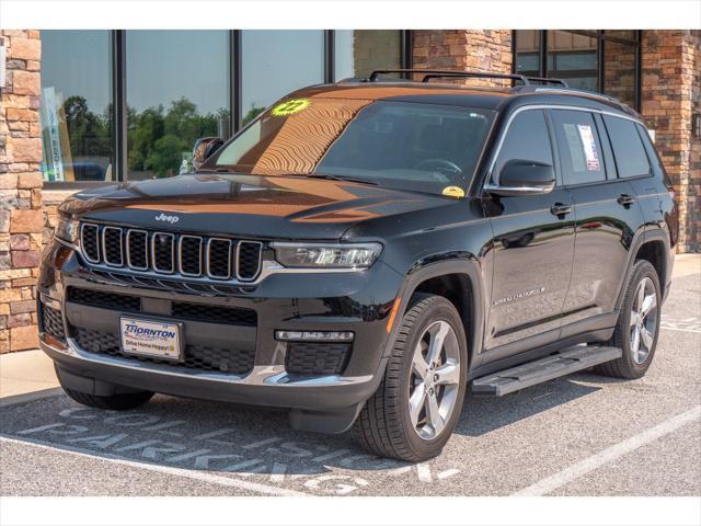 used 2022 Jeep Grand Cherokee L car, priced at $36,997