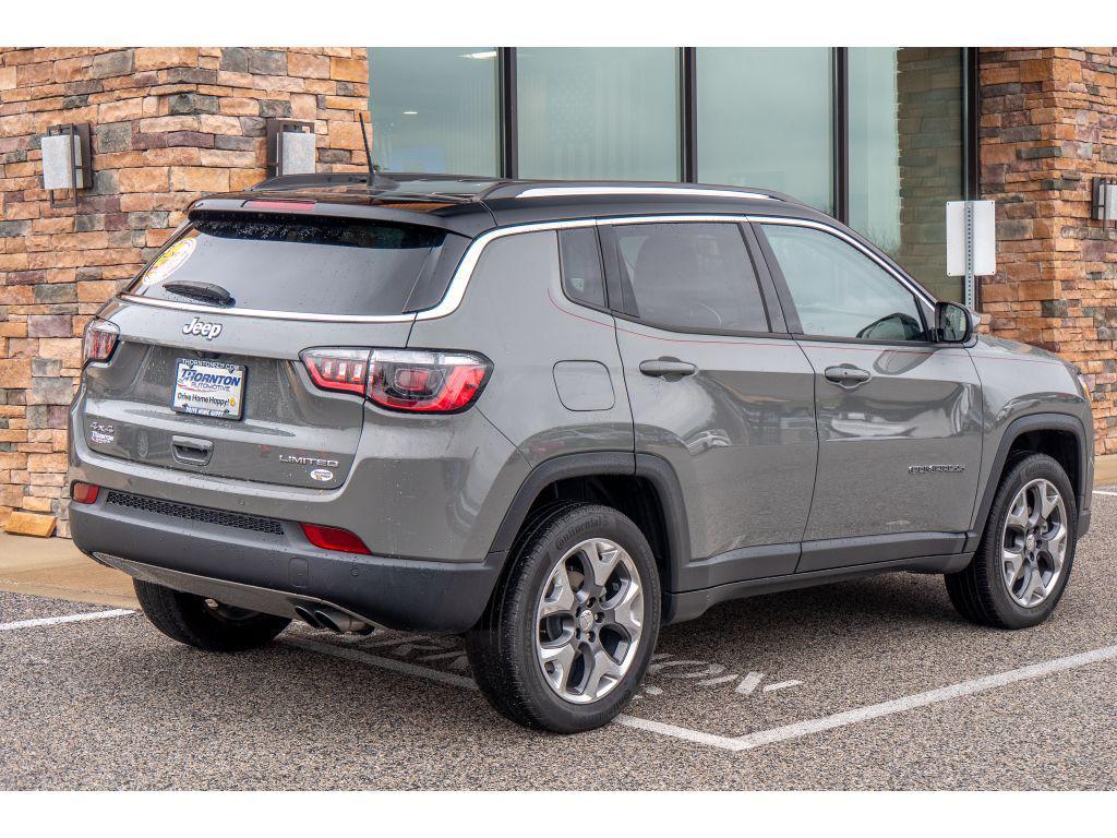 used 2021 Jeep Compass car, priced at $23,996