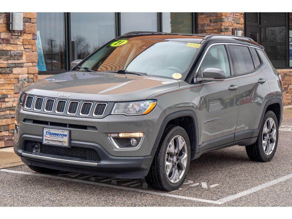 used 2021 Jeep Compass car, priced at $23,996
