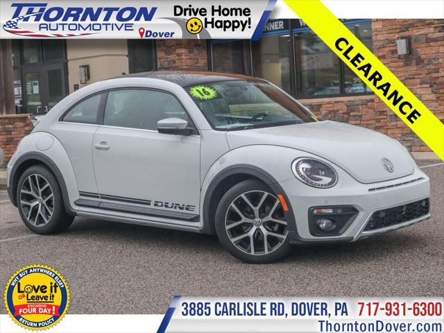 used 2016 Volkswagen Beetle car, priced at $17,841