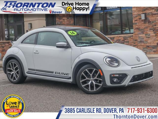 used 2016 Volkswagen Beetle car, priced at $18,994