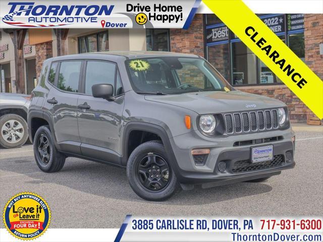 used 2021 Jeep Renegade car, priced at $20,568