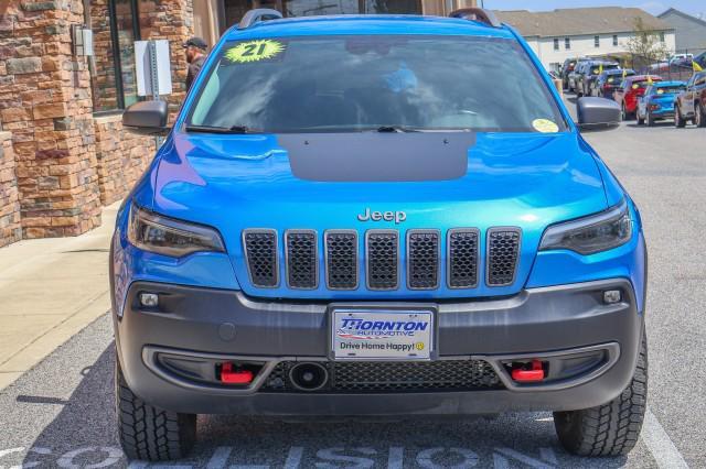 used 2021 Jeep Cherokee car, priced at $29,937