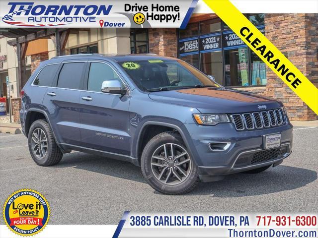 used 2020 Jeep Grand Cherokee car, priced at $24,488