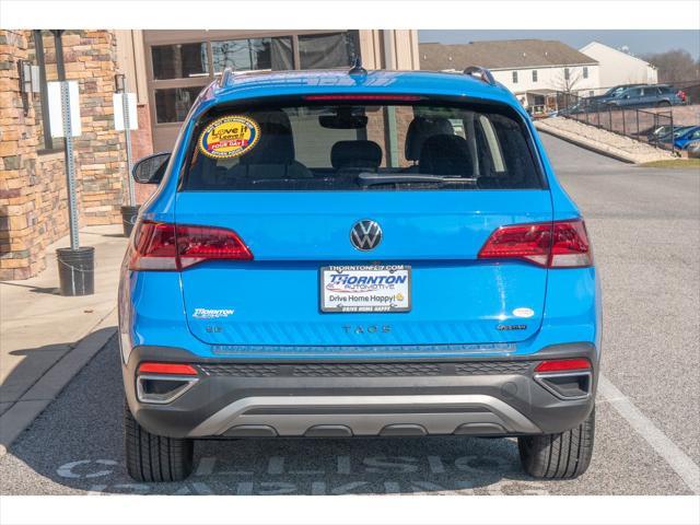 used 2023 Volkswagen Taos car, priced at $27,800