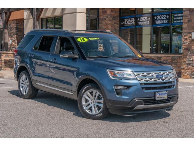 used 2018 Ford Explorer car, priced at $17,392