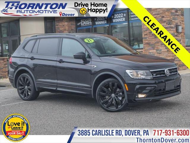 used 2021 Volkswagen Tiguan car, priced at $27,331