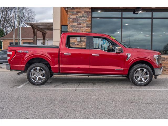 used 2021 Ford F-150 car, priced at $37,800