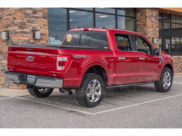 used 2021 Ford F-150 car, priced at $37,800