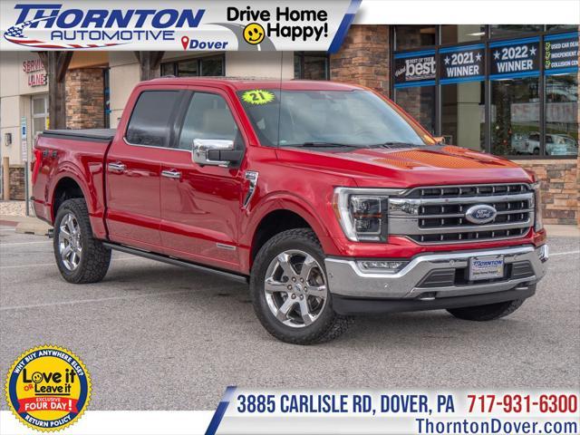 used 2021 Ford F-150 car, priced at $37,800