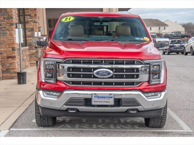 used 2021 Ford F-150 car, priced at $37,800