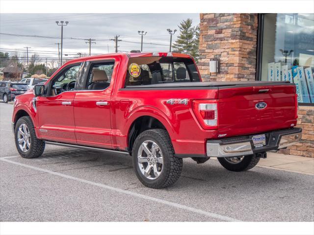 used 2021 Ford F-150 car, priced at $37,800