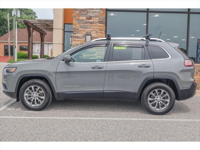 used 2021 Jeep Cherokee car, priced at $19,995