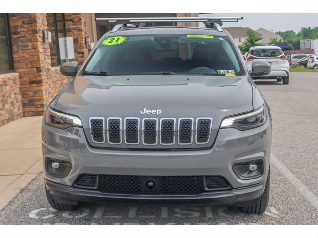 used 2021 Jeep Cherokee car, priced at $19,995