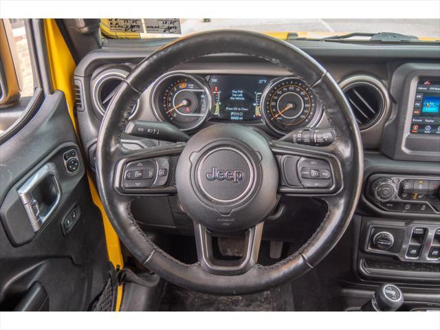 used 2021 Jeep Wrangler car, priced at $29,545