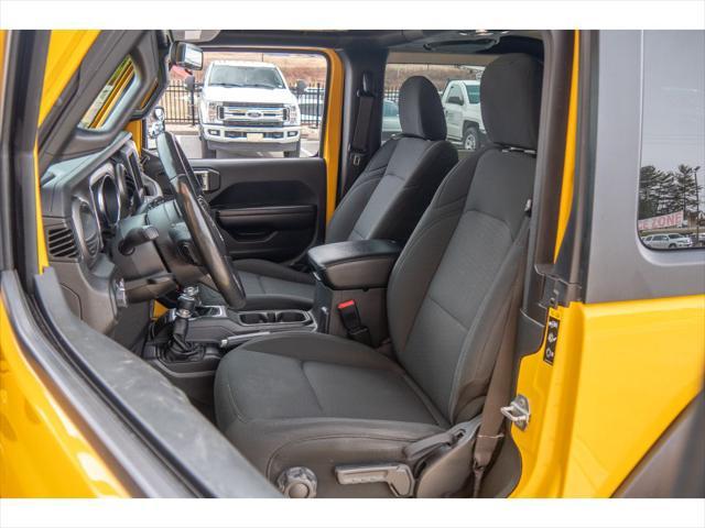 used 2021 Jeep Wrangler car, priced at $29,545