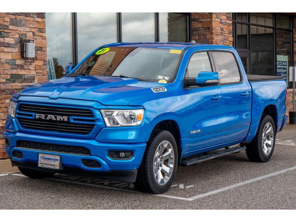 used 2021 Ram 1500 car, priced at $34,874