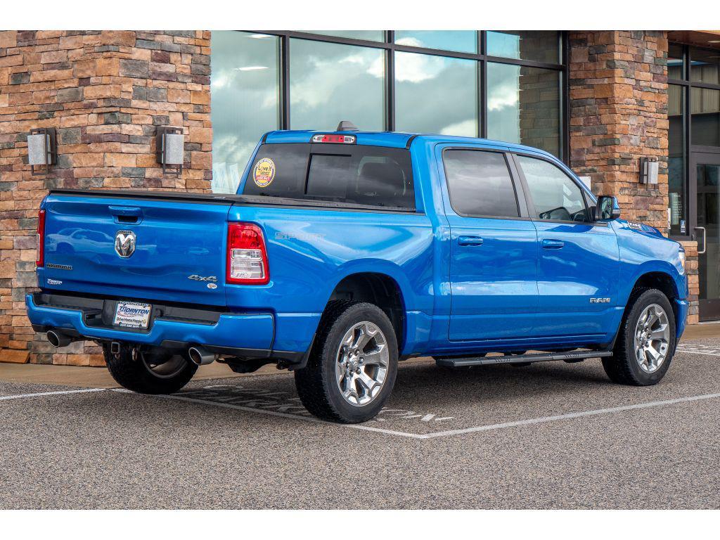 used 2021 Ram 1500 car, priced at $34,874