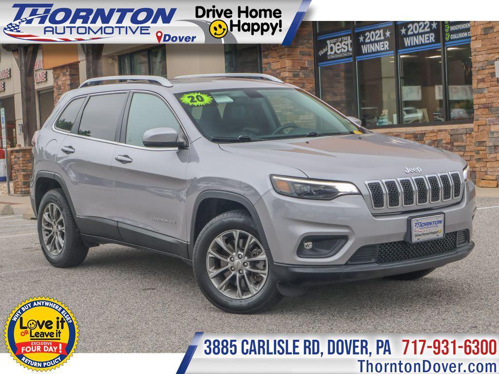 used 2020 Jeep Cherokee car, priced at $23,426