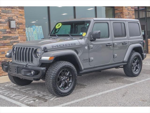 used 2019 Jeep Wrangler Unlimited car, priced at $37,719