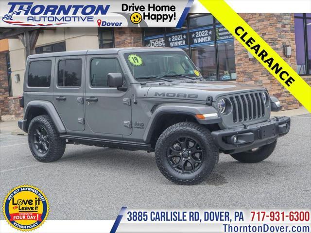 used 2019 Jeep Wrangler Unlimited car, priced at $36,586