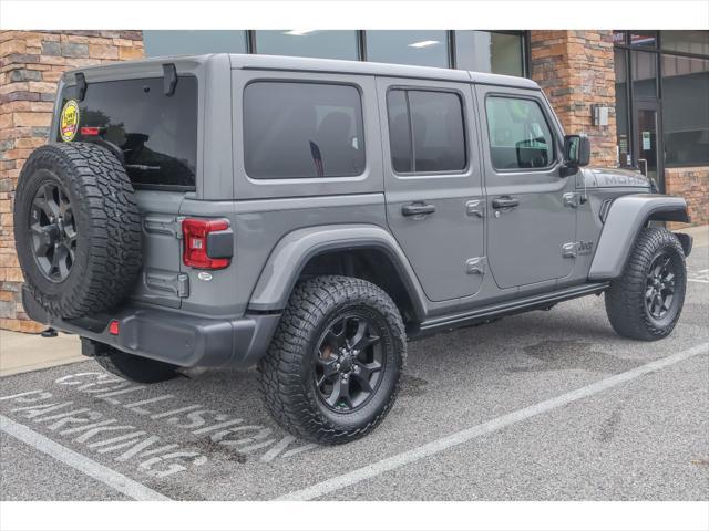 used 2019 Jeep Wrangler Unlimited car, priced at $37,719