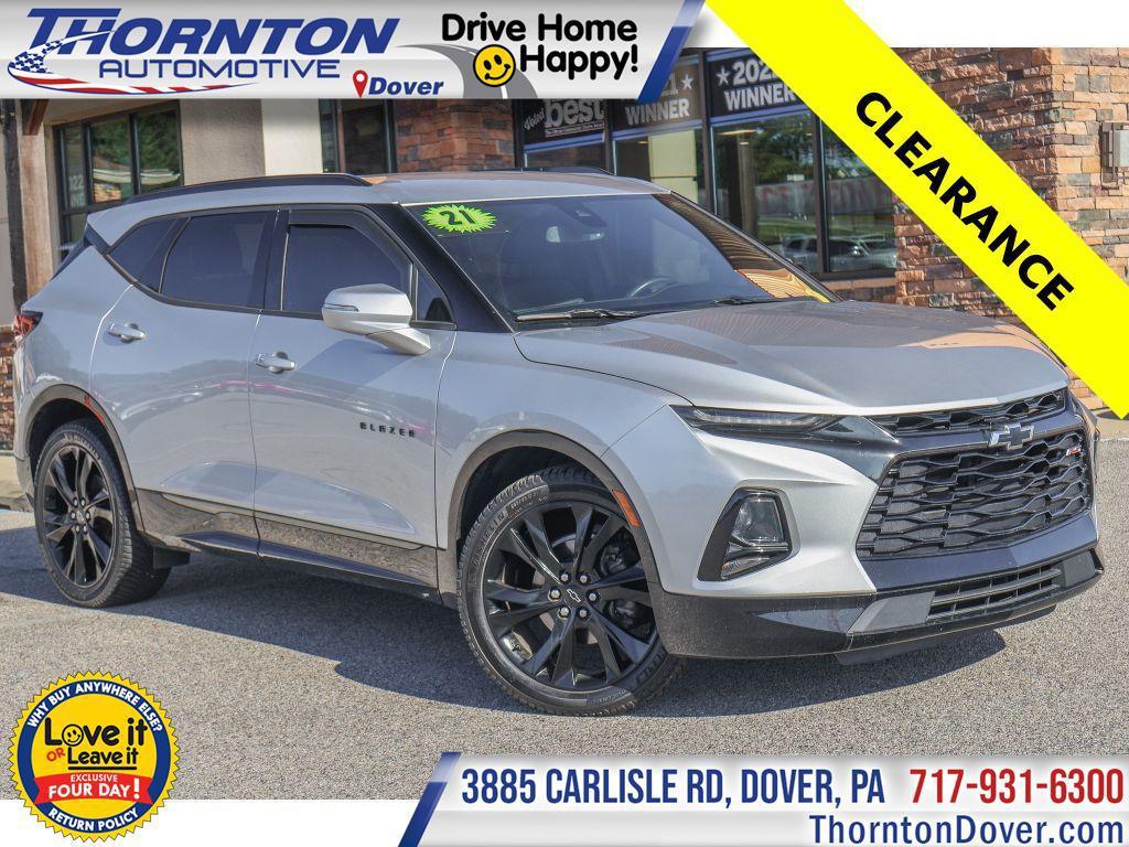 used 2021 Chevrolet Blazer car, priced at $25,774