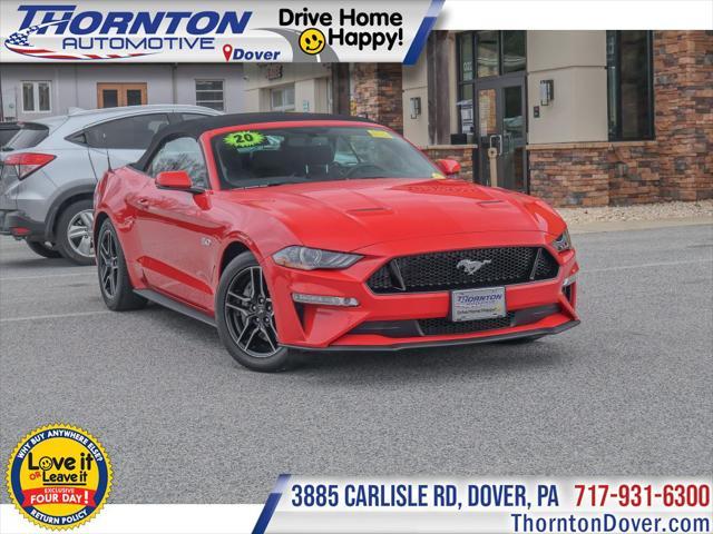 used 2020 Ford Mustang car, priced at $41,965