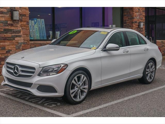 used 2018 Mercedes-Benz C-Class car, priced at $24,472