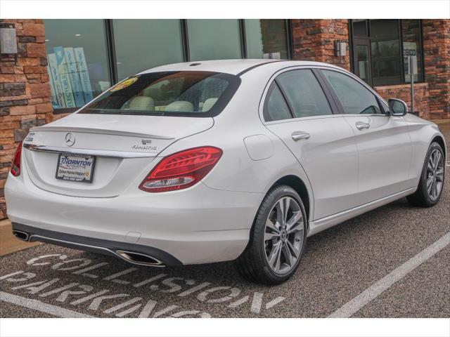 used 2018 Mercedes-Benz C-Class car, priced at $24,472