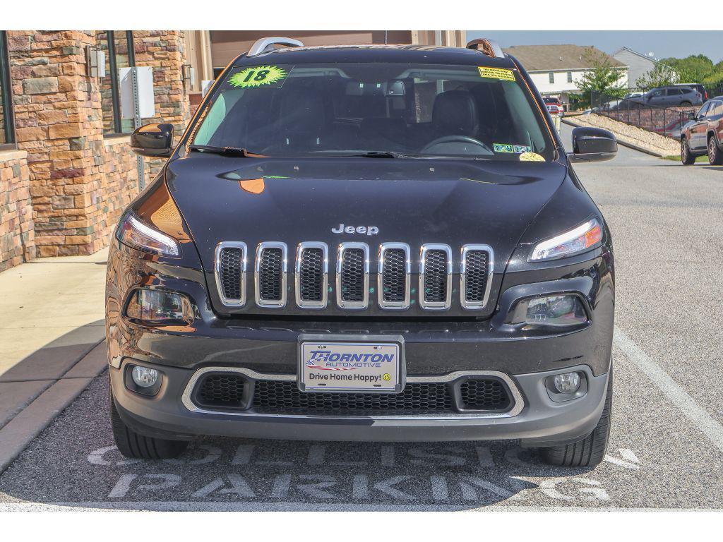 used 2018 Jeep Cherokee car, priced at $19,995
